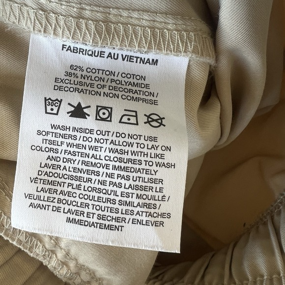 Nike Men's XL Beige NSW City Edition Woven Pants Grain Track Sportswear Athletic - Picture 7 of 7